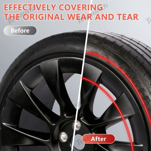 Model Y Rim Protector For 21'' Uberturbine and 20'' Induction Wheel Ultimate Protection Refreshed Wheels(4 Pack) - Image 6