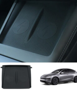 Anti-Slip Silicone Wireless Charging Pad for Tesla Model Y Juniper 2025+