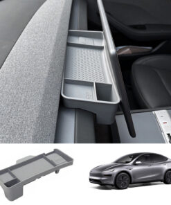 ETC Bracket Tray Dashboard Screen Rear Silicone Storage Box for Tesla Model Y Juniper 2025+