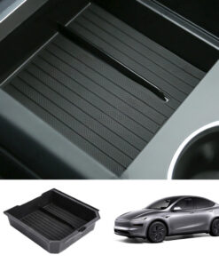 Center Console & Armrest Storage Box for Tesla Model Y Juniper 2025+
