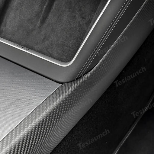 [Real Carbon Fiber] Center Console Side Interior Trim Panel for Tesla Model Y Juniper 2025+ - Image 10
