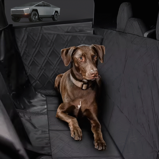 Full-Cover Rear Seat Pet Liner for Cybertruck - Image 3