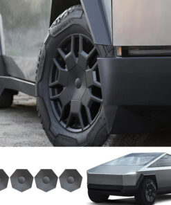 Heptagonal Center Hub Caps Lug Nut Covers for Cybertruck (4 Pcs)