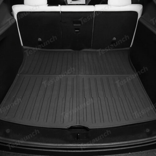 All-Weather TPE Floor Mats & Cargo Liners Set for Tesla Model Y Juniper 2025+ - Image 4