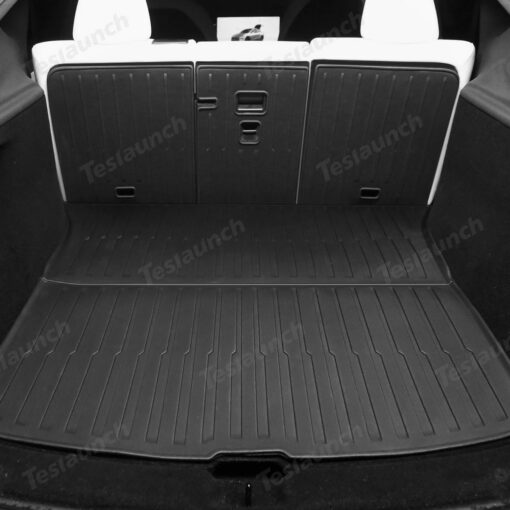 All-Weather TPE Floor Mats & Cargo Liners Set for Tesla Model Y Juniper 2025+ - Image 3