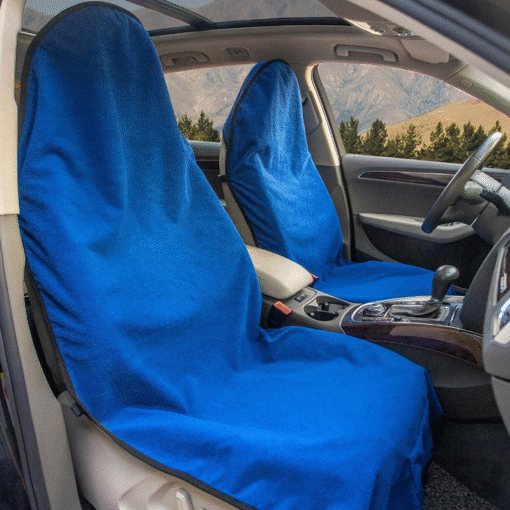 Machine Washable Waterproof Towel Seat Cover Protector - Fits All Cars - Image 9