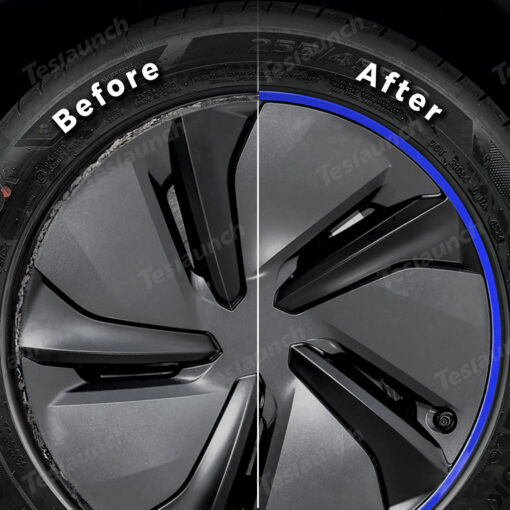 19'' Crossflow Aluminum Alloy Wheel Rim Protectors for Tesla Model Y Juniper 2025+ - Image 2
