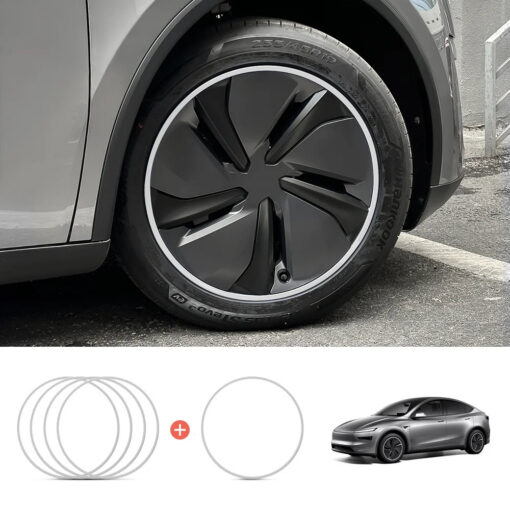 19'' Crossflow Aluminum Alloy Wheel Rim Protectors for Tesla Model Y Juniper 2025+ - Image 23