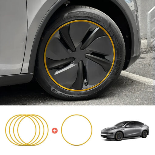 19'' Crossflow Aluminum Alloy Wheel Rim Protectors for Tesla Model Y Juniper 2025+ - Image 27