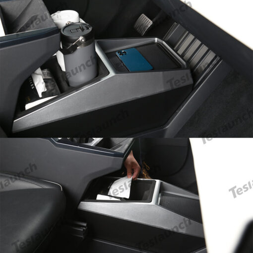 Center Console Floor Organizer for Cybertruck - Image 3