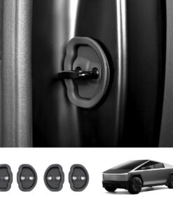 Noise Reduction Door Latch Lock Cover for Cybertruck (4 Pcs)