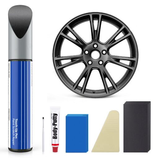 Wheel Rim Touch Up Paint Kit for Tesla Model 3/Y/S/X - DIY Curb Rash Repair with Color-Matched Paint - Image 14