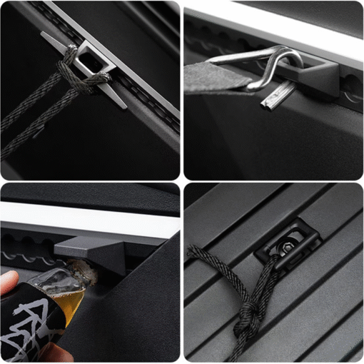Rear Trunk Multi-Function L-Track Combination Equipment Kit for Cybertruck - Image 2