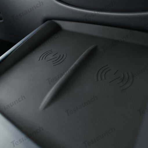 Center Control Silicone Pad Wireless Charging Anti-Slip Protective Mat for Tesla Model Y Juniper 2025+ - Image 6