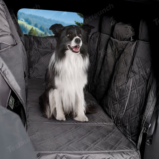 Full-Cover Rear Seat Pet Liner for Cybertruck - Image 2