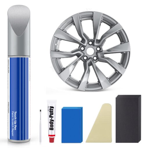 Wheel Rim Touch Up Paint Kit for Tesla Model 3/Y/S/X - DIY Curb Rash Repair with Color-Matched Paint - Image 11