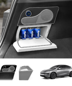 15L Hidden Rear Trunk Refrigerator – Compressor Cooler for Tesla Model Y Juniper 2025+