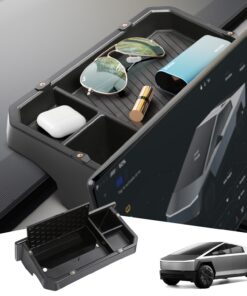 Center Console Behind Screen Storage Box for Cybertruck