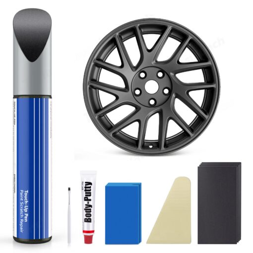 Wheel Rim Touch Up Paint Kit for Tesla Model 3/Y/S/X - DIY Curb Rash Repair with Color-Matched Paint - Image 10