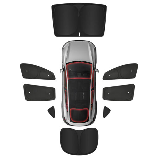 Privacy & Thermal Insulation Sunshade Curtains for Tesla Model Y Juniper 2025+ - Image 11