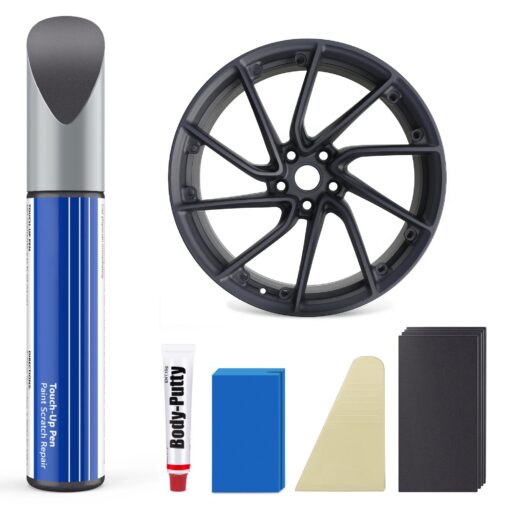 Wheel Rim Touch Up Paint Kit for Tesla Model 3/Y/S/X - DIY Curb Rash Repair with Color-Matched Paint - Image 15