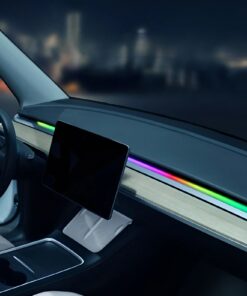 2024 New Dashboard Strip Lights for Tesla Model 3/Y, Remote RGB Interior Car Lights
