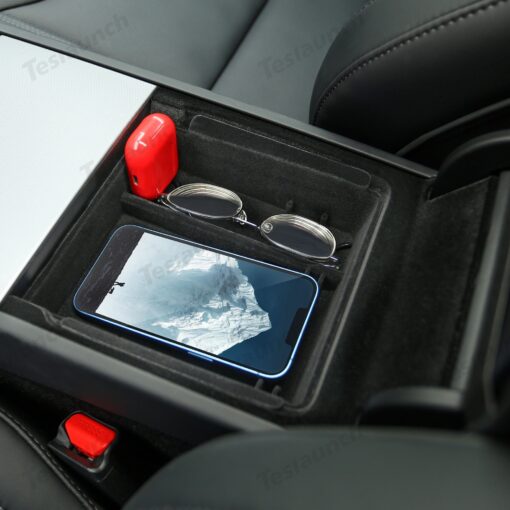 Center Front Storage Box for Tesla Model Y Juniper 2025+ - Image 4