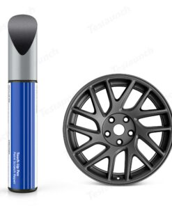 Wheel Rims Touch Up Paint For Tesla Model 3- DIY Curb Rash Repair With Color-Matched Touch Up Paint