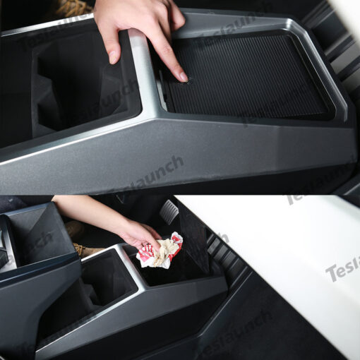 Center Console Floor Organizer for Cybertruck - Image 2
