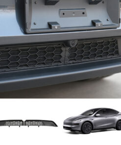 Split Front Bumper Protective Mesh Grill Panel for Tesla Model Y Juniper 2025+