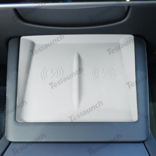 Center Control Silicone Pad Wireless Charging Anti-Slip Protective Mat for Tesla Model Y Juniper 2025+ - Image 8