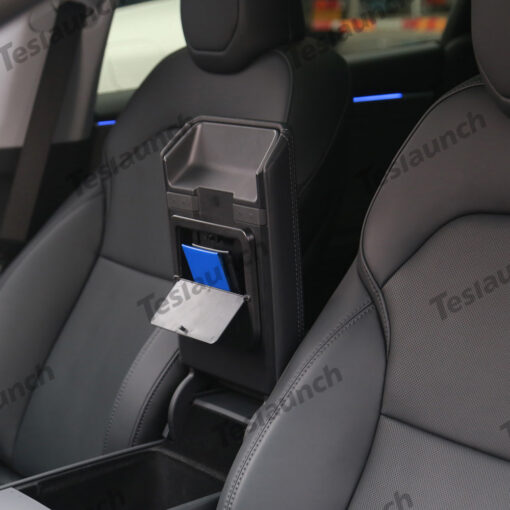 Center Console Organizer Armrest Hidden Storage Box for Tesla Model Y Juniper 2025+ - Image 2