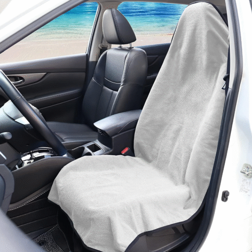 Machine Washable Waterproof Towel Seat Cover Protector - Fits All Cars - Image 7