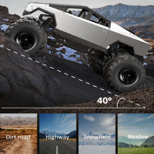 Cybertruck 1:8 Scale Remote-Controlled Car - Image 12
