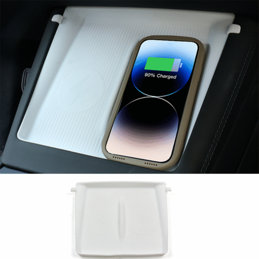 Anti-Slip Silicone Wireless Charging Pad for Tesla Model Y Juniper 2025+ - Image 8