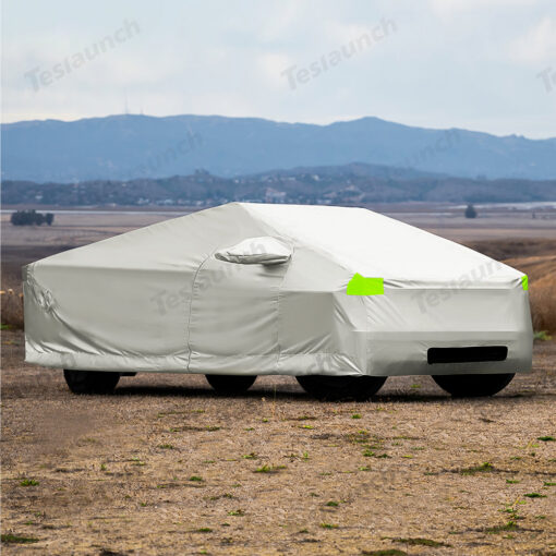 All-Weather Full Cover Outdoor Car Cover for Tesla Cybertruck - Image 8