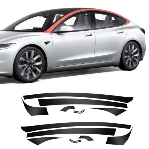 Pillar Delete for Tesla Model 3/Y- Glossy Black - Image 14