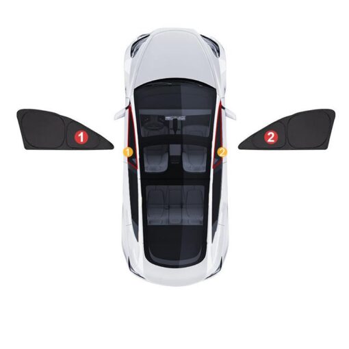 Model Y(2020-2024) Thermal Insulated Windows Sunshades for Tesla/ Privacy Curtains for Tesla Car Sun Visor and Privacy Protector - Image 7