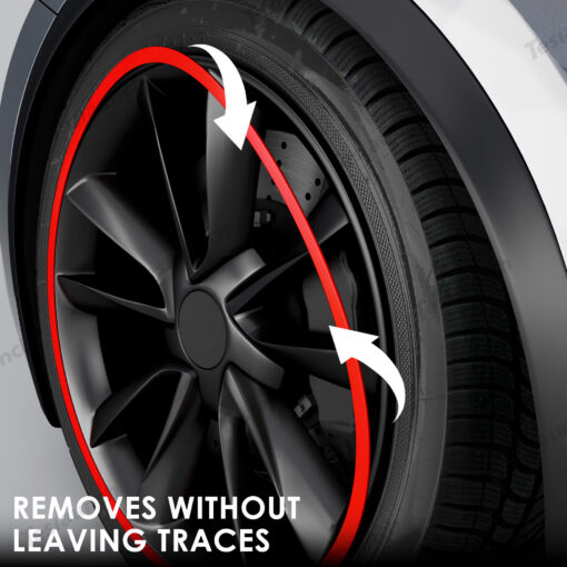 Aluminum Alloy Wheel Rim Protector- Fits All Cars (4pcs） - Image 9