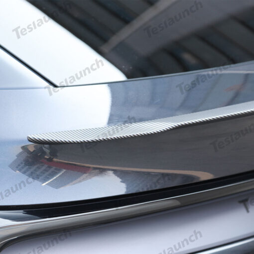 OEM Performance Pro Style Spoiler for Tesla Model Y Juniper 2025+ (Carbon Fiber Pattern ABS) - Image 4