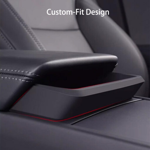 Center Console Armrest Sunglasses Storage Box for New Tesla Model Y Juniper 2025+ - Image 3
