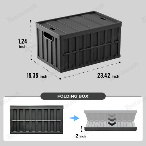 Foldable Vault Cargo Bins for Tesla Cybertruck - Image 5