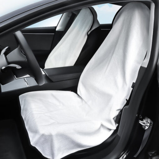 Machine Washable Waterproof Towel Seat Cover Protector - Fits All Cars - Image 17