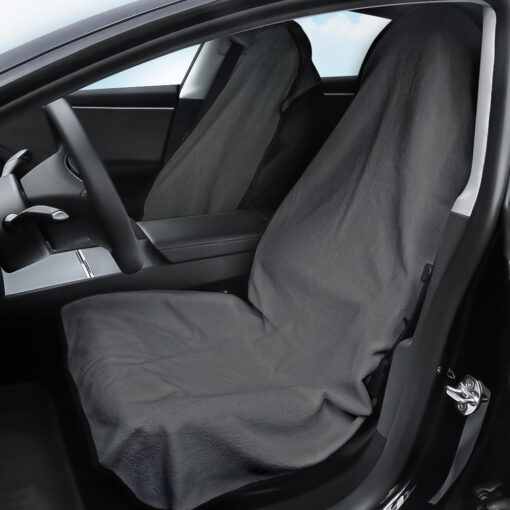 Machine Washable Waterproof Towel Seat Cover Protector - Fits All Cars - Image 15