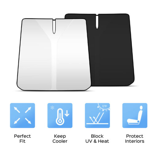 Front Windshield Sunshade Sun Visor for Tesla Cybertruck - Image 7