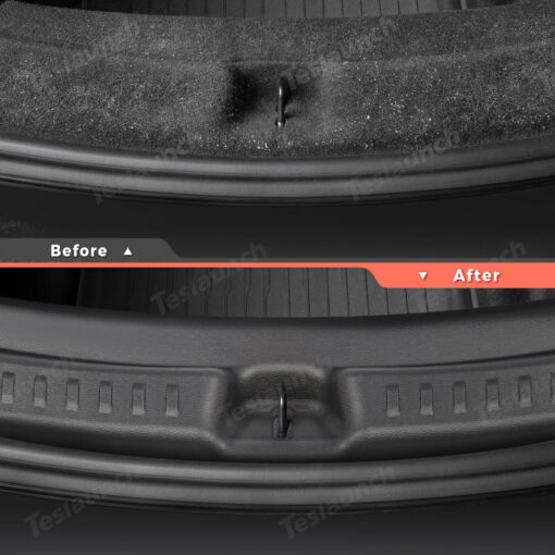 Anti-Scratch TPE Trunk Sill Protector Mat for Tesla Model Y Juniper 2025+ - Image 3