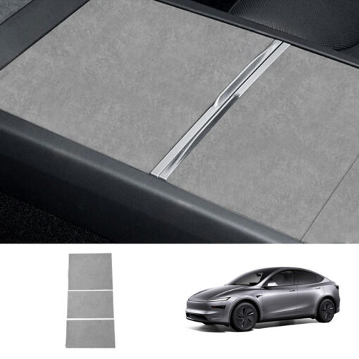 Alcantara Center Console Sticker Cover for Tesla Model Y Juniper 2025+ - Image 9