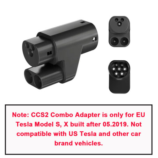 CCS2 to Type 2 Adapter for European Tesla Model S/X （Not compatible with non-Tesla vehicles） - Image 4