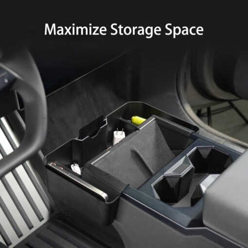 Extended Center Console Storage Box for Cybertruck - Image 4