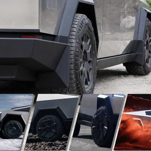TPE Mud Flaps Front Rear Mudguard Kit OEM Fender for Cybertruck (4 Pcs) - Image 5